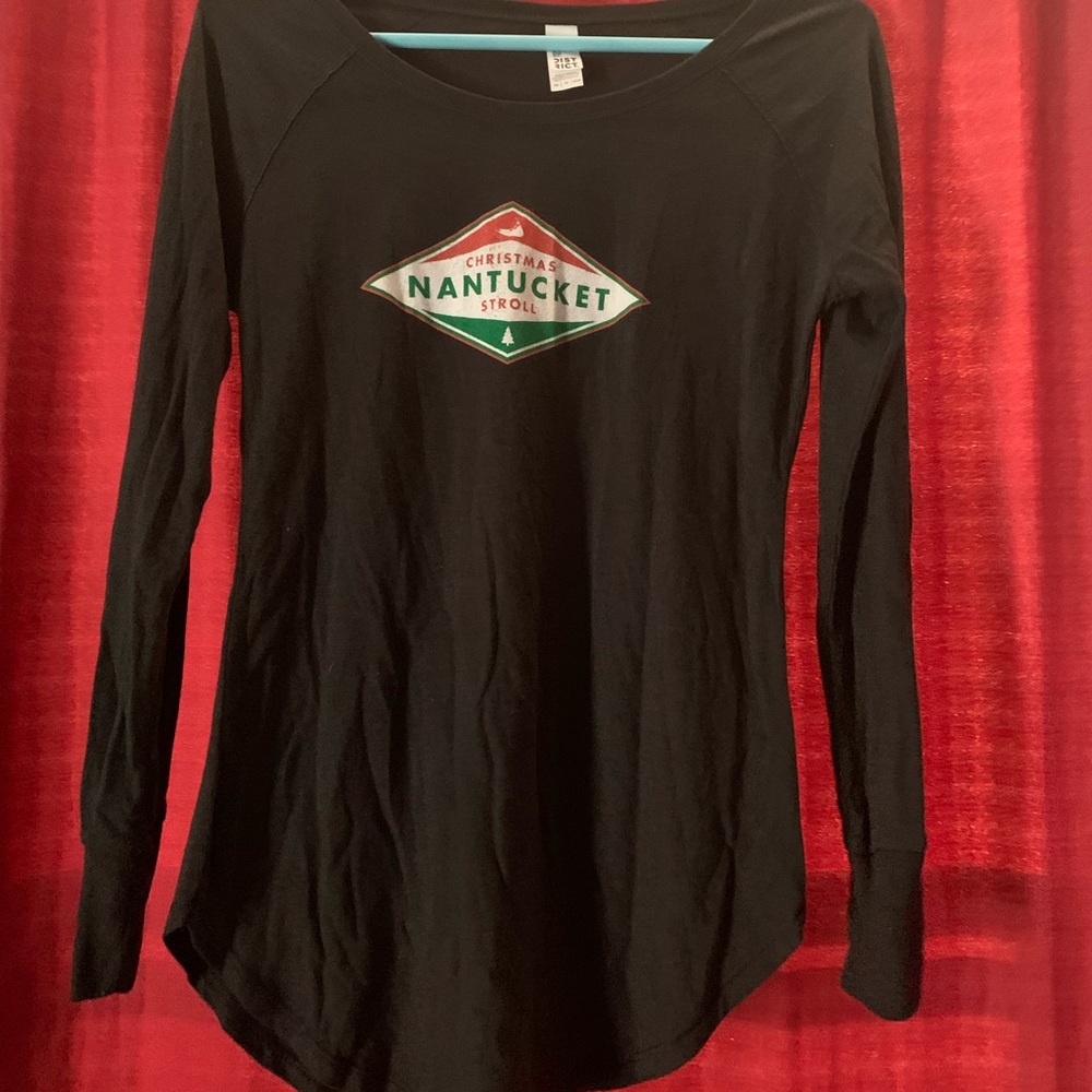 Christmas Nantucket Stroll long sleeve